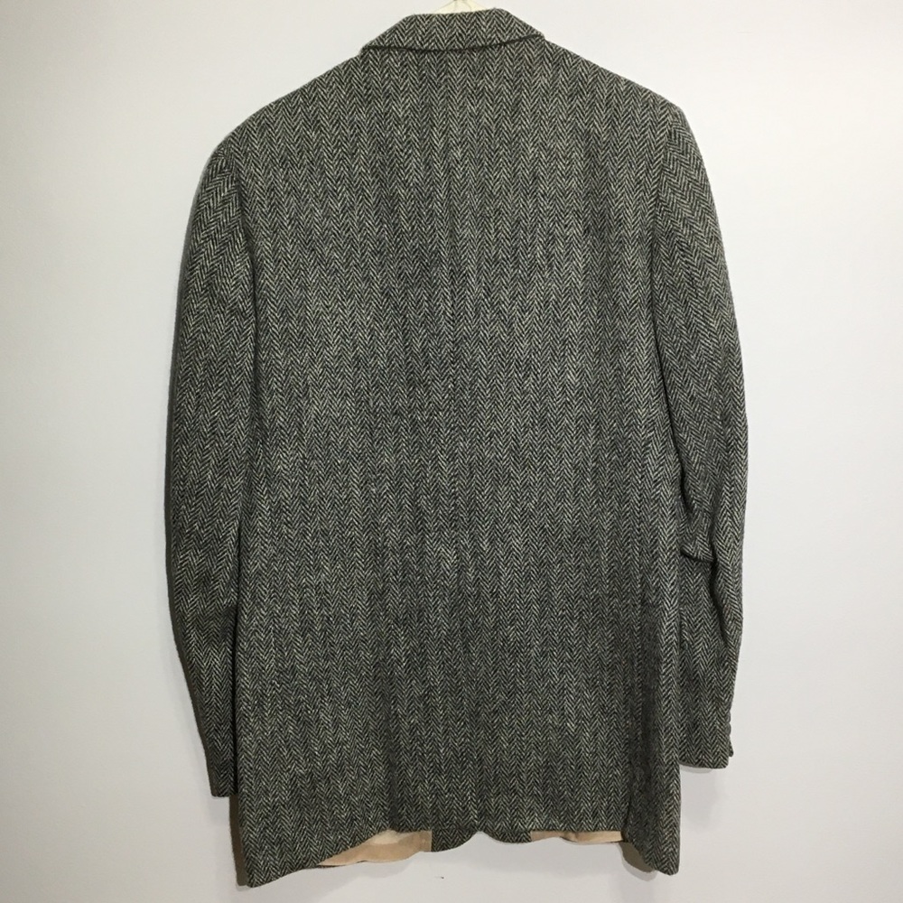 Vintage HARRIS TWEED Sport Coat Jacket Blazer Moore’s - Picture 4 of 16